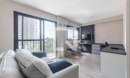 Apartamento para Aluguel - Brooklin, 1 Quarto,  40 m² - São Paulo