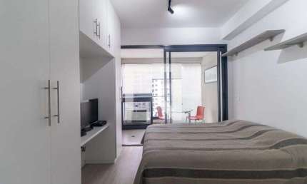 Kitnet / Stúdio para Aluguel - Pinheiros, 1 Quarto,  25 m² - São Paulo