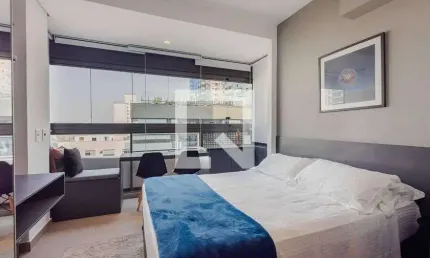 Kitnet / Stúdio para Aluguel - Pinheiros, 1 Quarto,  20 m² - São Paulo