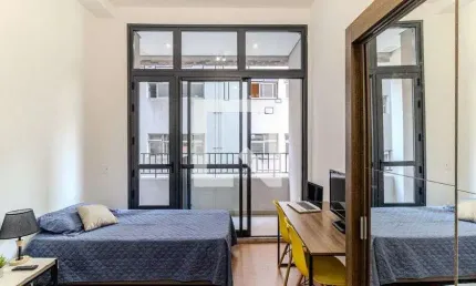 Apartamento para Aluguel - Higienópolis, 1 Quarto,  25 m² - São Paulo