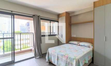 Kitnet / Stúdio para Aluguel - Brooklin, 1 Quarto,  25 m² - São Paulo