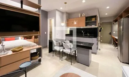 Apartamento para aluguel - vila olímpia, 1 quarto,  46 m² - são paulo