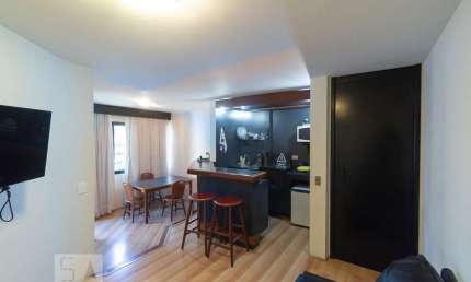Apartamento para Aluguel - Brooklin, 1 Quarto,  50 m² - São Paulo