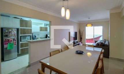 Apartamento para Aluguel - Nova Mirim, 2 Quartos,  102 m² - Praia Grande
