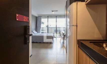 Kitnet / Stúdio para Aluguel - Moema, 1 Quarto,  25 m² - São Paulo