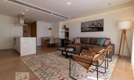 Apartamento para Aluguel - Chácara Santo Antonio, 1 Quarto,  94 m² - São Paulo