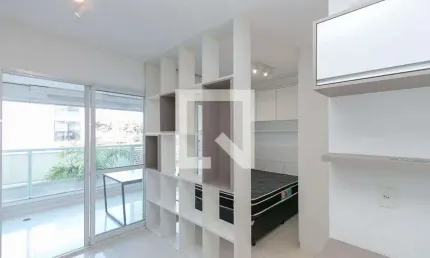 Kitnet / stúdio para aluguel - brooklin, 1 quarto,  37 m² - são paulo