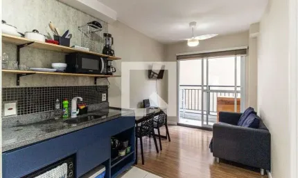 Kitnet / Stúdio para Aluguel - Santa Cecília, 1 Quarto,  32 m² - São Paulo