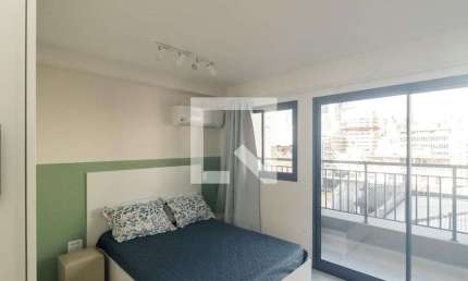Kitnet / Stúdio para Aluguel - Santa Cecília, 1 Quarto,  27 m² - São Paulo