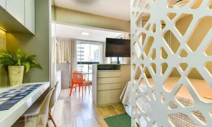 Kitnet / Stúdio para Aluguel - Jardim Paulista, 1 Quarto,  28 m² - São Paulo