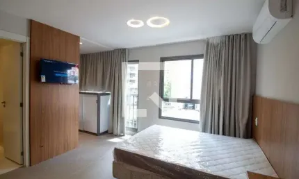 Kitnet / Stúdio para Aluguel - Brooklin, 1 Quarto,  32 m² - São Paulo