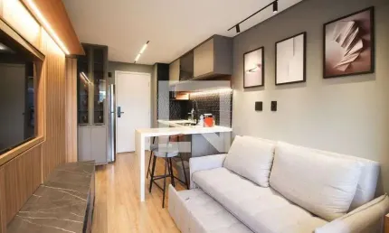 Apartamento para aluguel - moema, 1 quarto,  31 m² - são paulo
