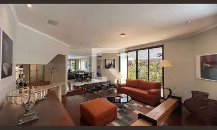 Casa para Aluguel - Alto de Pinheiros, 5 Quartos,  450 m² - São Paulo