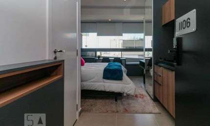 Apartamento para Aluguel - Pinheiros, 1 Quarto,  20 m² - São Paulo