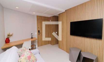 Apartamento para Aluguel - Barra da Tijuca - Marapendi, 1 Quarto,  53 m² - Rio de Janeiro