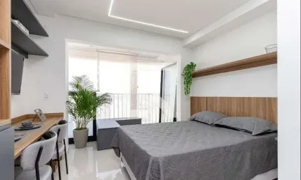 Kitnet / stúdio para aluguel - santo amaro , 1 quarto,  23 m² - são paulo