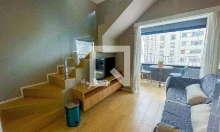 Cobertura para Aluguel - Jardim Paulista, 1 Quarto,  44 m² - São Paulo