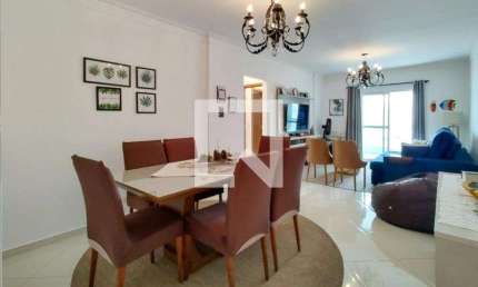 Apartamento para Aluguel - Cidade Ocian, 3 Quartos,  130 m² - Praia Grande