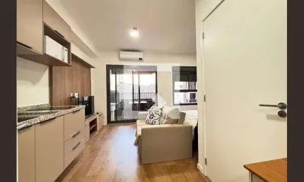 Kitnet / Stúdio para Aluguel - Moema, 1 Quarto,  25 m² - São Paulo