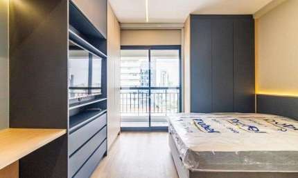 Kitnet / Stúdio para Aluguel - Pinheiros, 1 Quarto,  27 m² - São Paulo