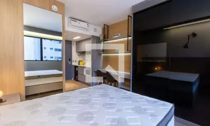 Kitnet / Stúdio para Aluguel - Água Verde, 1 Quarto,  24 m² - Curitiba