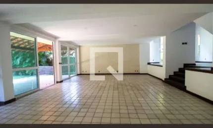 Casa para Aluguel - Barra da Tijuca - Marapendi, 4 Quartos,  432 m² - Rio de Janeiro