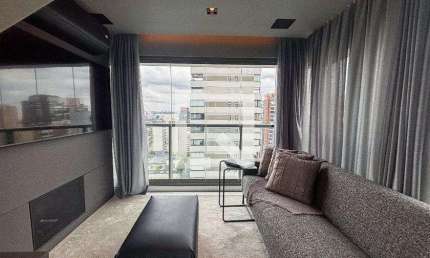 Cobertura para Aluguel - Pinheiros, 1 Quarto,  94 m² - São Paulo