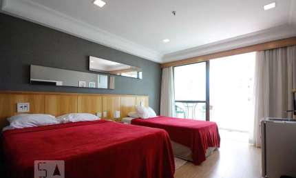 Kitnet / Stúdio para Aluguel - Barra da Tijuca, 1 Quarto,  35 m² - Rio de Janeiro
