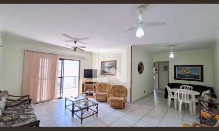Apartamento para Aluguel - Guilhermina, 3 Quartos,  169 m² - Praia Grande