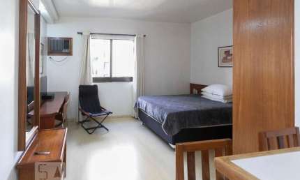 Kitnet / Stúdio para Aluguel - Moema, 1 Quarto,  32 m² - São Paulo