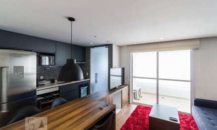Apartamento para Aluguel - Vila Romana, 1 Quarto,  65 m² - São Paulo