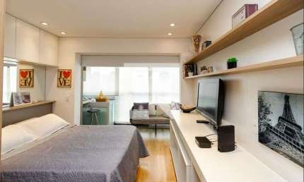 Kitnet / Stúdio para Aluguel - Brooklin, 1 Quarto,  30 m² - São Paulo