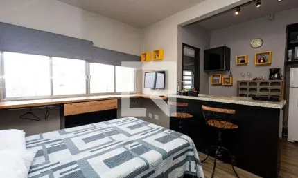 Kitnet / stúdio para aluguel - consolação, 1 quarto,  30 m² - são paulo