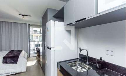 Kitnet / Stúdio para Aluguel - Moema, 1 Quarto,  24 m² - São Paulo