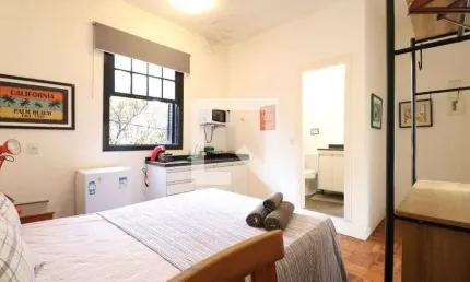 Kitnet / Stúdio para Aluguel - Vila Pompéia, 1 Quarto,  17 m² - São Paulo