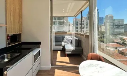 Kitnet / Stúdio para Aluguel - Vila Olímpia, 1 Quarto,  35 m² - São Paulo