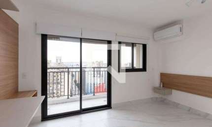 Kitnet / Stúdio para Aluguel - Santa Cecília, 1 Quarto,  27 m² - São Paulo