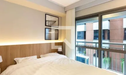 Kitnet / stúdio para aluguel - moema, 1 quarto,  21 m² - são paulo
