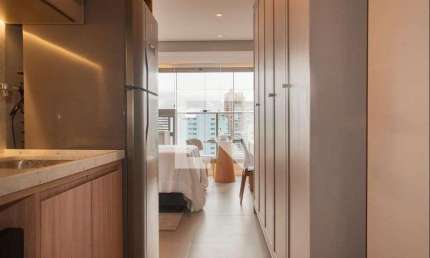 Kitnet / Stúdio para Aluguel - Vila Clementino, 1 Quarto,  26 m² - São Paulo