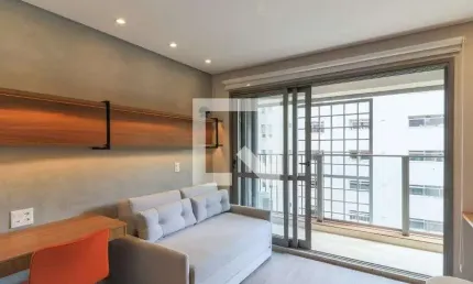 Kitnet / Stúdio para Aluguel - Brooklin, 1 Quarto,  24 m² - São Paulo