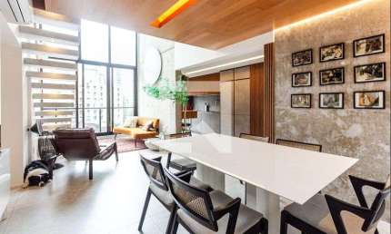 Apartamento para Aluguel - Vila Olímpia, 1 Quarto,  105 m² - São Paulo