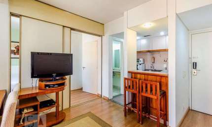 Kitnet / Stúdio para Aluguel - Moema, 1 Quarto,  40 m² - São Paulo