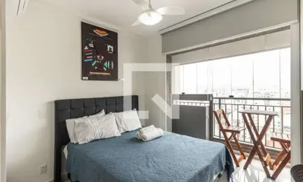 Kitnet / Stúdio para Aluguel - Santa Cecília, 1 Quarto,  28 m² - São Paulo