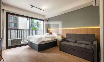 Kitnet / Stúdio para Aluguel - Pinheiros, 1 Quarto,  25 m² - São Paulo