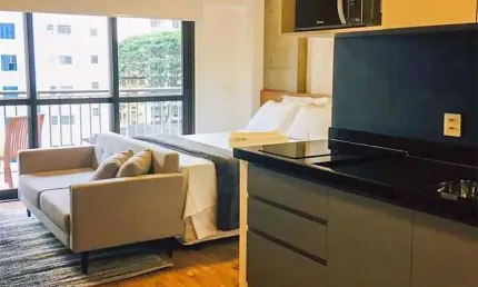Apartamento para aluguel - santa cecília, 1 quarto,  28 m² - são paulo