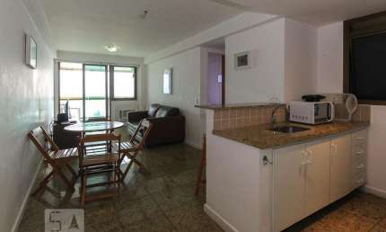 Kitnet / Stúdio para Aluguel - Jardim Oceânico, 1 Quarto,  43 m² - Rio de Janeiro