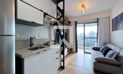Kitnet / Stúdio para Aluguel - Moema, 1 Quarto,  31 m² - São Paulo