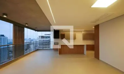 Apartamento para aluguel - brooklin, 3 quartos,  166 m² - são paulo