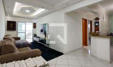 Apartamento para Aluguel - Maracanã, 2 Quartos,  90 m² - Praia Grande