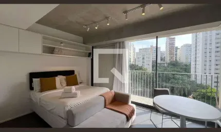 Kitnet / Stúdio para Aluguel - Vila Madalena, 1 Quarto,  28 m² - São Paulo